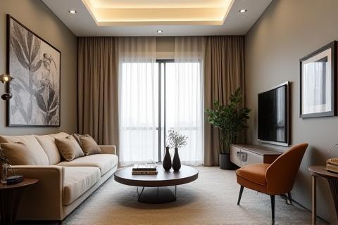 Modern interior design example